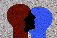 Symbol Arbeit für Beziehungen