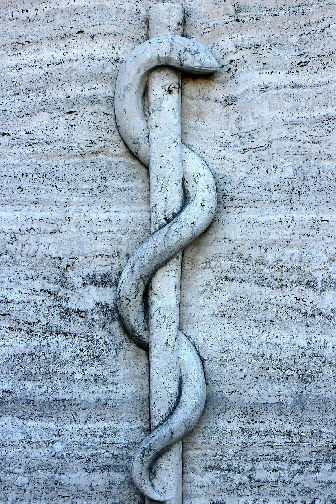 Äskulapstab - Symbol der Heilkunst