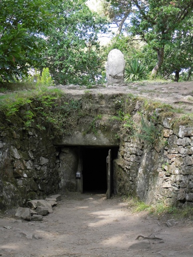 Hügelgrab in der Bretagne