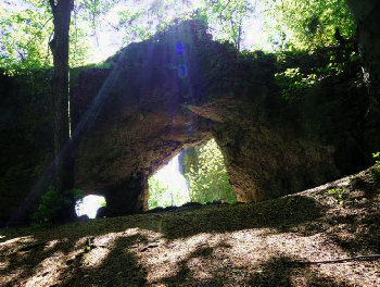 Grosses Portal im Ausbildungsgebiet