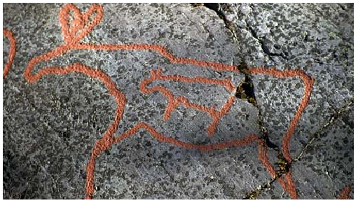 Petroglyphe Schwangerschaft
